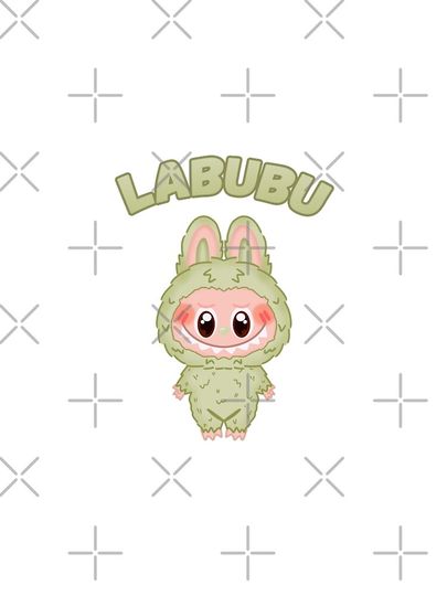 Labubu Green Grape Version 2 A-Line Dress, Gift for Her