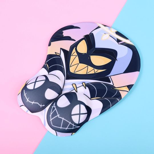 Hazbin Hotel Masked Adam 3D Mousepad | 10 Inch 3D Mousepad with Wrist Support