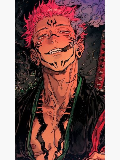 Sukuna Jujutsu Satoru Poster
