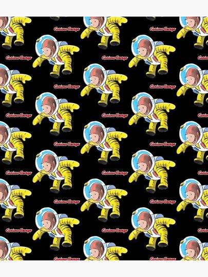 Curious George Happy Astronaut Portrait Backpack