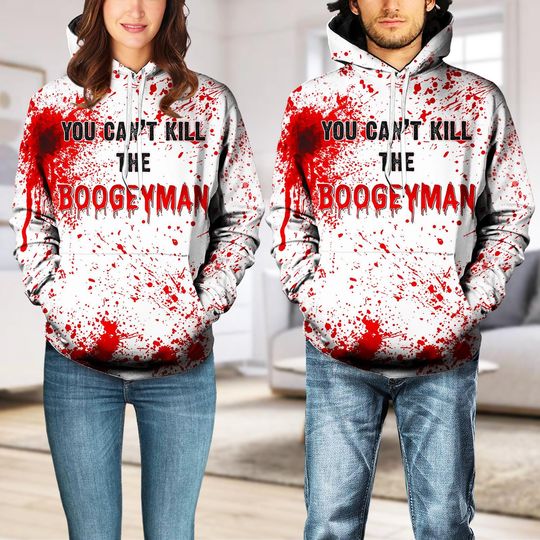 Boogeyman Halloween, Michael Myers Horror Character Hoodie