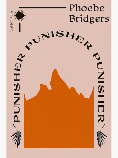 Phoebe Bridgers Punisher Poster