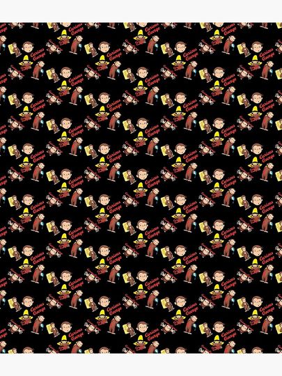 funny and cute curious george monky  Backpack