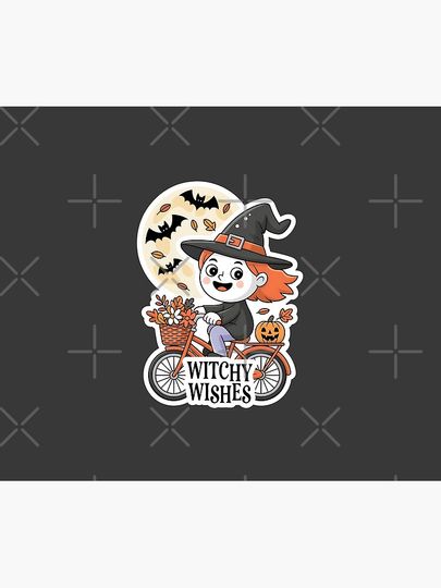 Witchy Wishes Throw Blanket