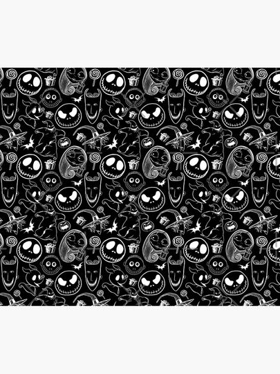 Nightmare before Christmas Throw Blanket