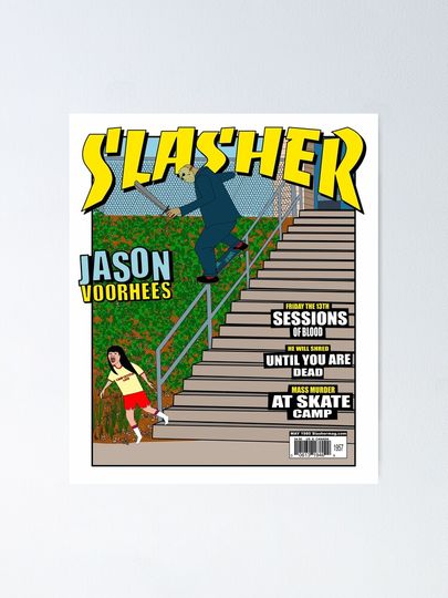 Jason Slasher Mag Cover Poster