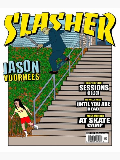 Jason Slasher Mag Cover Poster
