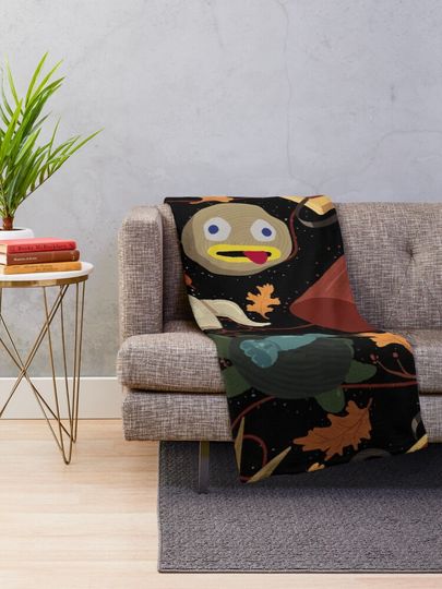 Over the Garden Wall Pattern Throw Blanket