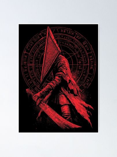 DUK FAT - Silent Hill - Pyramid Head Poster