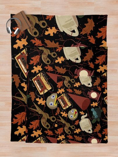 Over the Garden Wall Pattern Throw Blanket
