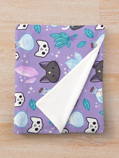 Herb Witch | Nikury Throw Blanket