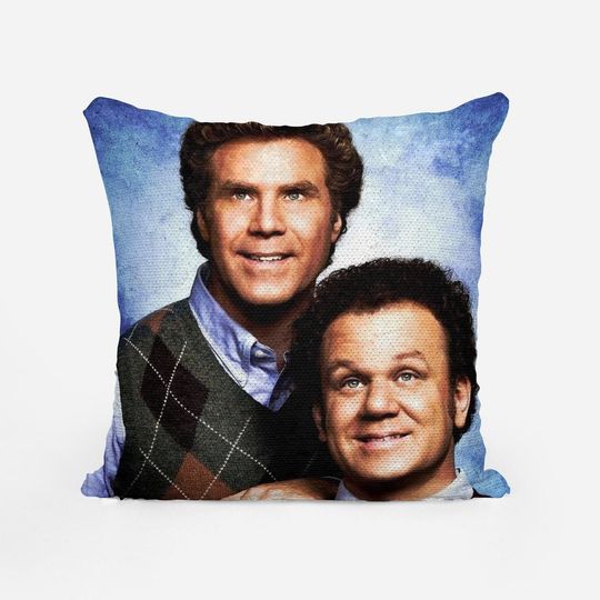 STEP BROTHERS - Will Ferrell Fan Sequin Pillow