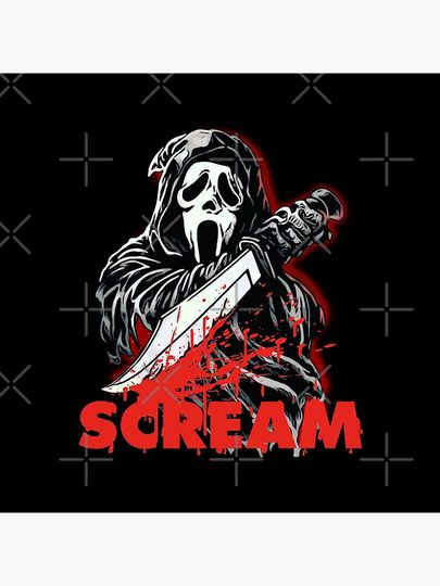 Scream Movie Clock