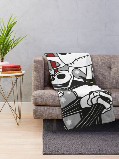 Jack Skellington - Nightmare Before Christmas Throw Blanket