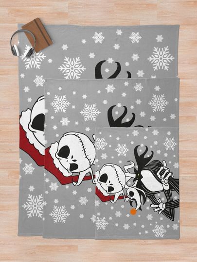 Jack Skellington - Nightmare Before Christmas Throw Blanket
