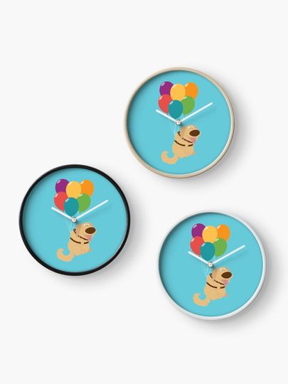 Dug Balloons Clock