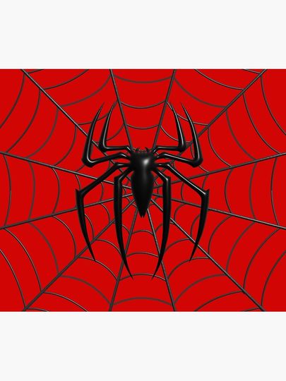 3d Spider Throw Blanket