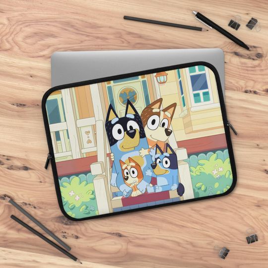 BlueyDad  Laptop Sleeve, Back to School