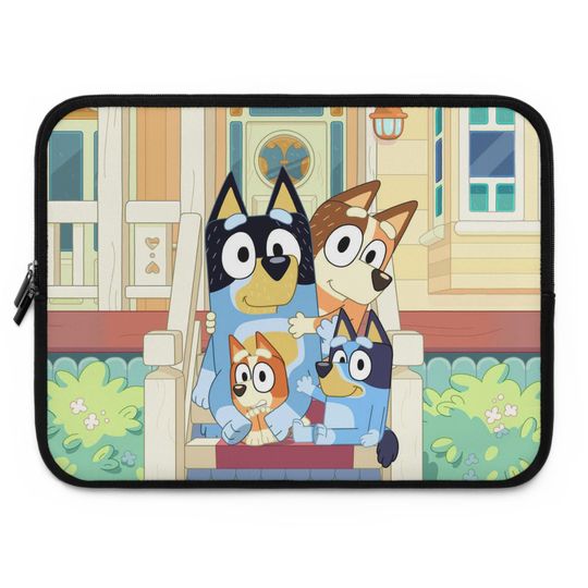 BlueyDad  Laptop Sleeve, Back to School