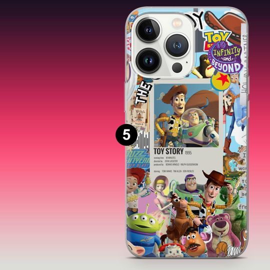 Toy Story Lightyear Woody Phone Case for iPhone