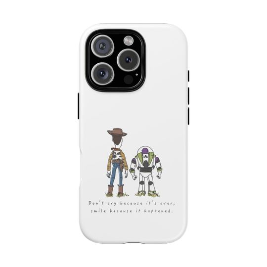 Toy Story Disney Inspired Iphone Case - Buzz Lightyear & Woody Characters