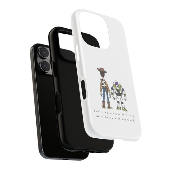 Toy Story Disney Inspired Iphone Case - Buzz Lightyear & Woody Characters
