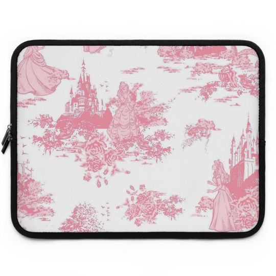 Beauty and the Beast Laptop Sleeve, Belle Laptop cover, Laptop carrier, computer cover