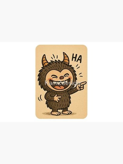 Labubu logo on your shirt Zipper Pouch, Cute Bags Gift, Gift for Fan