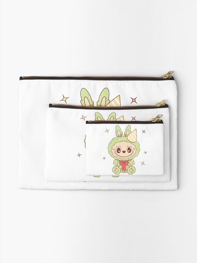 Labubu - THE MONSTERS Tasty Macarons Vinyl Face - Popmart Zipper Pouch