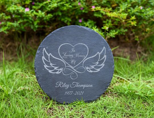 Personalized Memorial Stone, Custom Memorial Grave Marker
