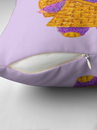 Cute Purple Labubu Pillow, Cute Labubu Pillows Gift, Gift for Fan