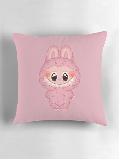 Labubu Lychee Berry Version 2 Pillow, Cute Labubu Pillows Gift, Gift for Fan