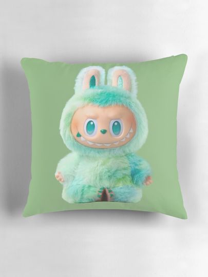 Cute Labubu Pillow, Cute Labubu Pillows Gift, Gift for Fan