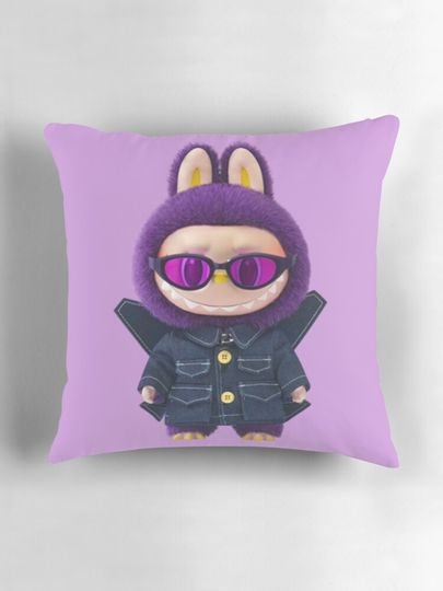 Labubu Doll Pillow, Cute Labubu Pillows Gift, Gift for Fan