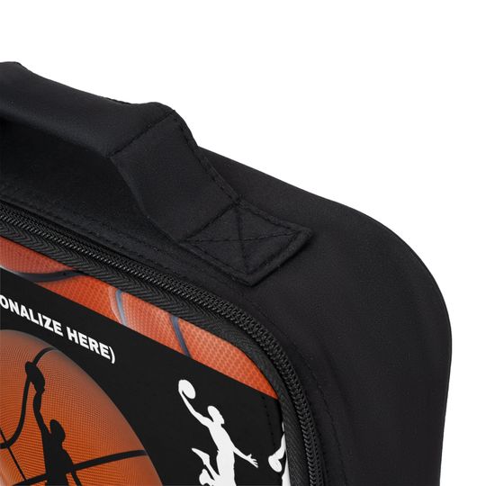 Personalized Basketball Lunch Bag, Back to School Lunch bag