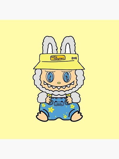 Cute Labubu Pillow, Cute Labubu Pillows Gift, Gift for Fan