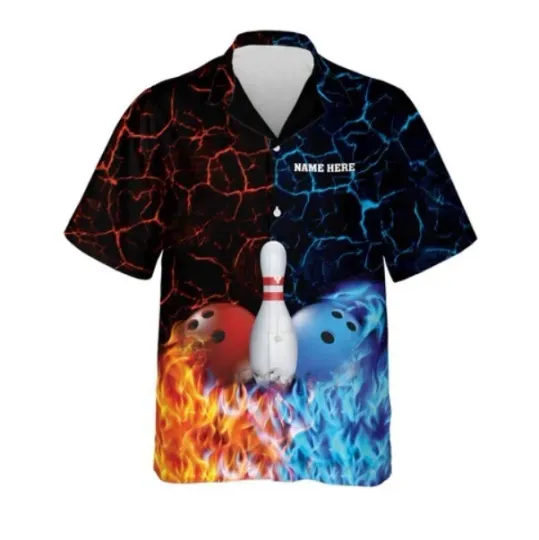 Bowling King Hawaiian Bowling Shirts