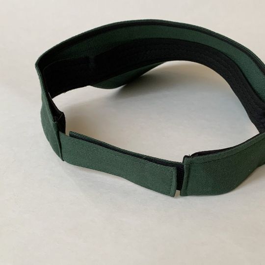 Moose Embroidered Cotton Visor