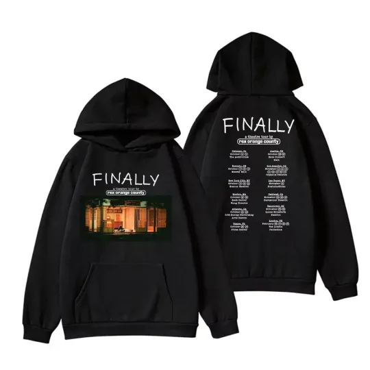Rex Orange County Hoodie FINALLY A Theatre Tour 2024