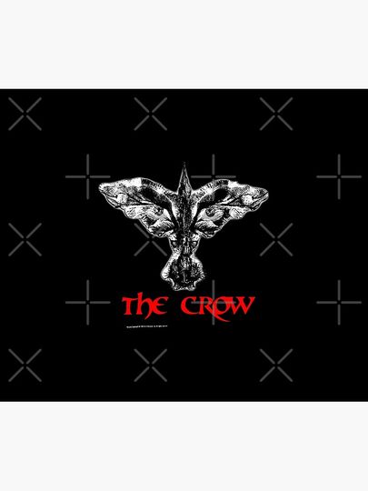 Vintage-1994-The-Crow-Deadstock Throw Blanket