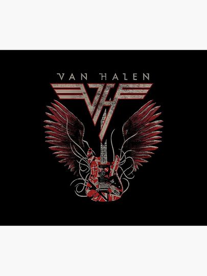 Vintage Hard Rock Band - Classic Tour 2024 Throw Blanket