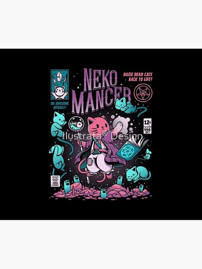 Nekomancer Throw Blanket