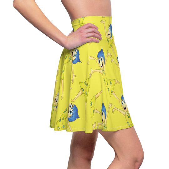 Copy of Joy in yellow skirt Inside Out Springtime Surprise Disneyland Half Princess Half Marathon Weekend women's running run skirt