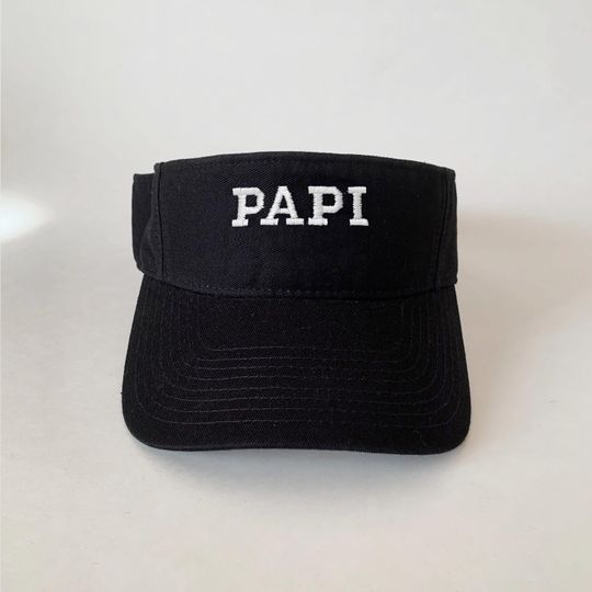 PAPI embroidered Visor Summer Cap