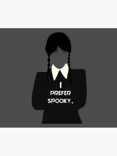 Wednesday Addams Throw Blanket