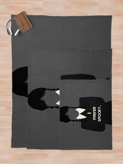 Wednesday Addams Throw Blanket