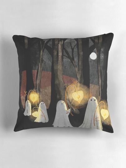 Ghost Parade Pillow