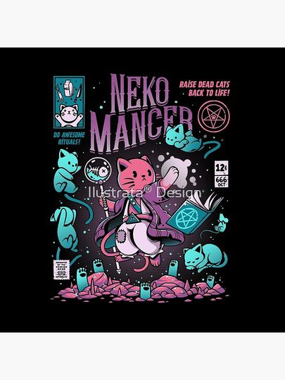 Nekomancer Pillow