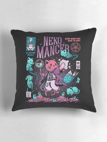 Nekomancer Pillow