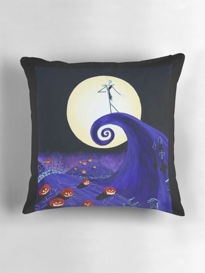 nightmare before christmas Pillow